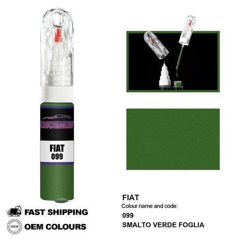 Pour fiat smalto verde foglia - pour,