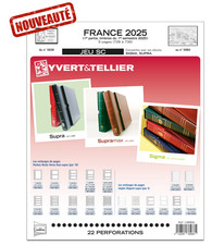 Nouveauté Jeu Yvert et Tellier France SC 1er semestre 2025