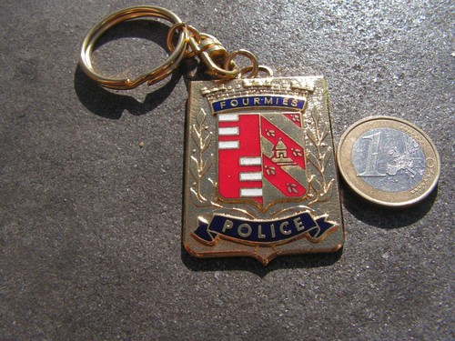 Insigne porte clef police - insigne,