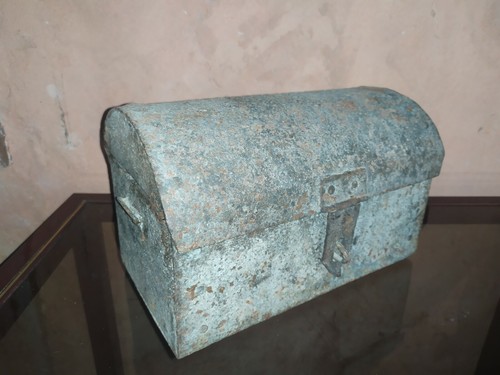 Ancien coffre coffret - , de