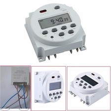 Haute Qualité Numérique Minuteurs Dc / AC 12V 16A Affichage LCD Programmable