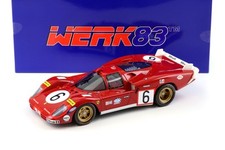 1:18 WERK83 Résine Ferrari 512S 24h LeMans 1970 #6 Vaccarella/ Giunti