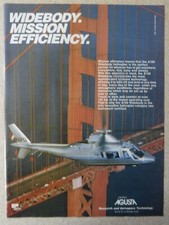 8/1988 PUB AGUSTA HELICOPTER HUBSCHRAUBER HELICOPTERE A109 MKII SAN-FRANCISCO AD