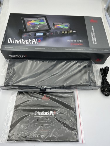 Dbx driverack pa2 - driverack, complete