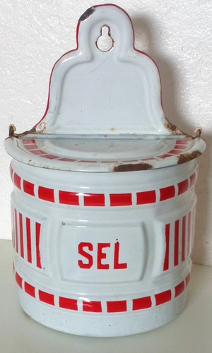 Belle ancienne boite sel - ancienne,