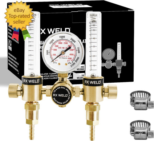 Dual output argon flow - output,