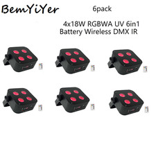 6pack DJ Wireless DMX IR