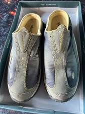 BASKETS MULES  SKECHERS FEMME T.39 GRIS JAUNE BLANC TBE