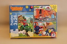 3 Puzzles de 24 pièces avec Benjamin Blumchen - NEUF