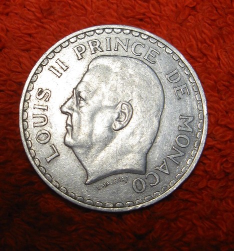 Monaco louis 5 francs - -,