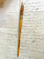 Da Vinci Watercolor Series 488 Spin-Synthetics No 4 Paint Brush Quill USED