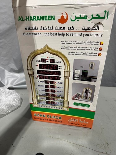 Digital azan clock led prayer - digital,