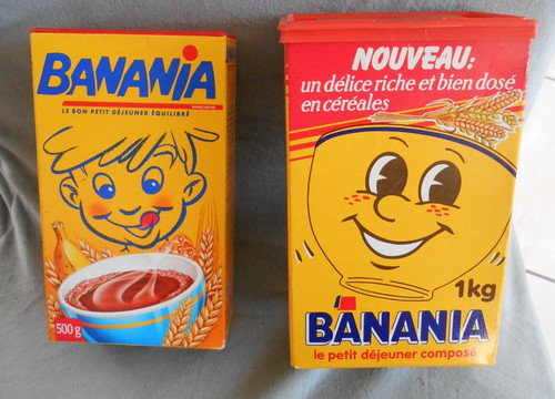 Lot boites banania en - lot, 2