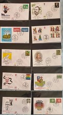 Envelopes with postage stamps - envelopes,