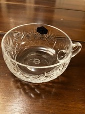 Coupe ou bol à Punch en cristal taillé (Saint-Louis)