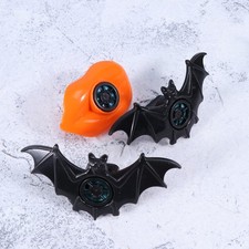 24 pièces Halloween chauve-souris sifflet à lèvres en plastique drôle