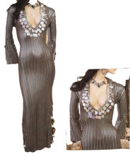 Robe de danse du ventre sexy égyptienne, abaya de danse orientale taille uniq...