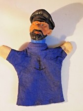 TINTIN . MARIONNETTE A MAINS " CAPITAINE HADDOCK " HERGE 