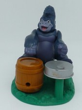 FIGURINE PVC PLASTIQUE MUSIQUE GORILLE DISNEY TARZAN TAMBOUR