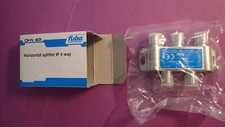FUBA OHV401 - Repartiteur Antenne TV Coaxial 1 entrée 4 sorties