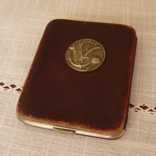 Etui porte cigarettes cuir - -,
