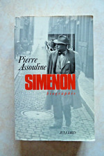 SIMENON BIOGRAPHIE (PIERRE ASSOULINE, 1992, ROMANCIER, MAIGRET)