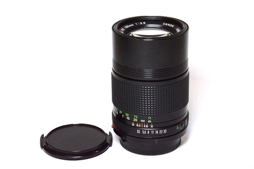 Objectif manuel canon 135mm - manuel, fd