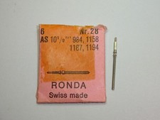 AS winding stem 984 1158 1187 1194 tige de remontoir Aufzugswelle Ronda 28