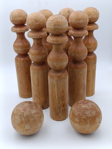 Ancien jeu quilles en - ancien, 7