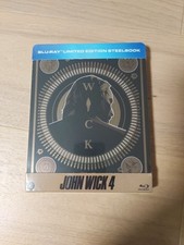 John Wick : Chapitre 4 Édition Limitée collector Steelbook Blu-ray neuf