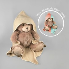 Cape sortie de bain en coton