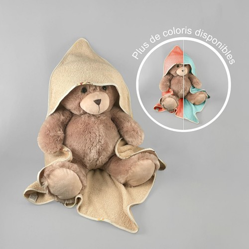 Cape sortie bain coton - cape, en