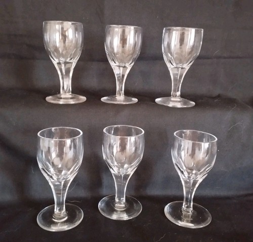 Rare lot verres vin cristal - lot,