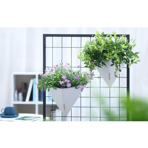 Pot fleurs triangulaire - pot,