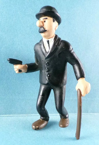 Tintin figurine pvc plastoy - tintin,