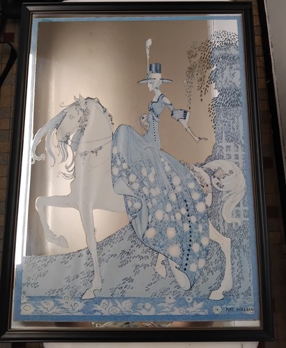 Grand miroir rétro - grand,