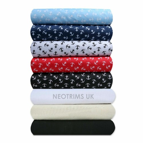 Tissu tissé imprimé marin - tissu,