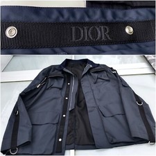 UltraRare & Great Dior Homme AW20 Dior Logo Oversized Nylon Parka Jacket