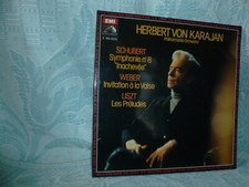 KARAJAN Schubert-Weber-liszt