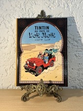 BD Les Aventures De Tintin Tintin Au Pays De L’or Noir Hergé Casterman 1947