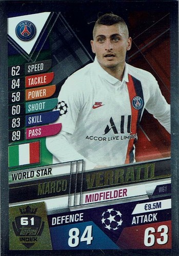 Topps match attax - topps, monde