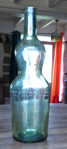 Rare ancienne bouteille en - et,