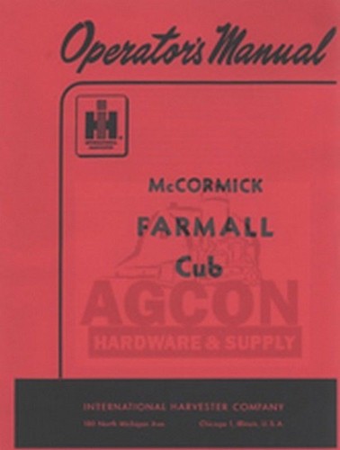 Farmall cub tractor owners - farmall,