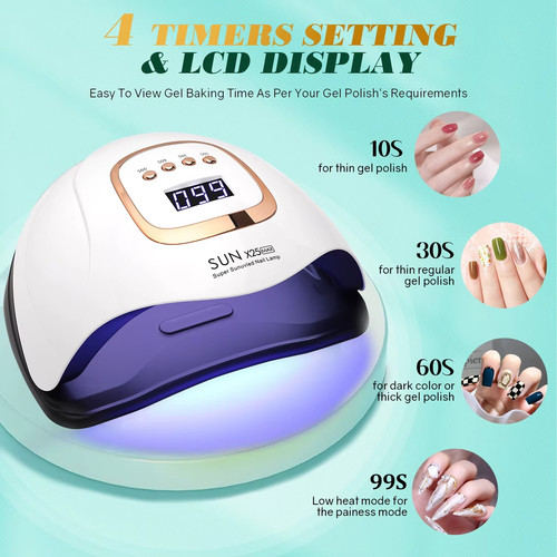 Nail lamp ladies curing - lamp, home