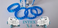 Lot de 4 Courroies pour robot de piscine Intex ZX300 pièces de rechange 3D