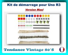  *** STARTER KIT ARDUINO AVEC RESISTANCES - LEDS - POTENTIOMETRES * MAXI ***