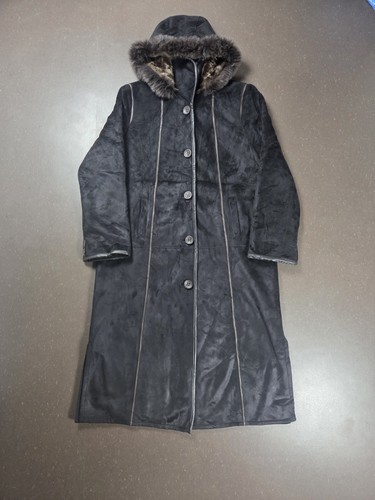 Manteau long novelti - long, noir