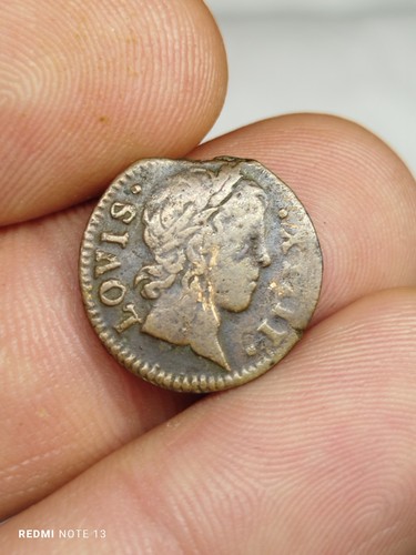 Denier tournois louis xiv - xiv,