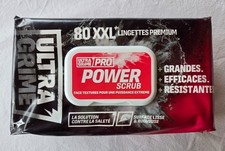 80 lingettes XXL+ premium power scrub Ultra Grime Pro (oni)