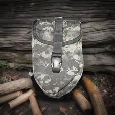 Sac à outils de l'armée américaine, sac à bêche pliable, AT Digital, ACU,...